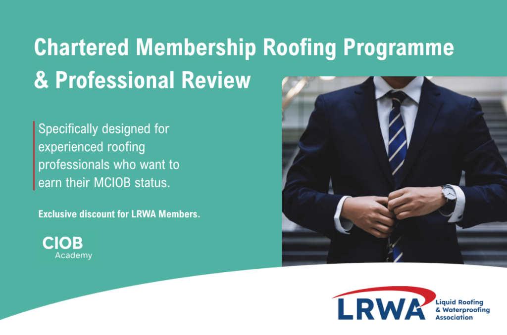 CIOB Roofing Chartered Membership Programme (CMP)